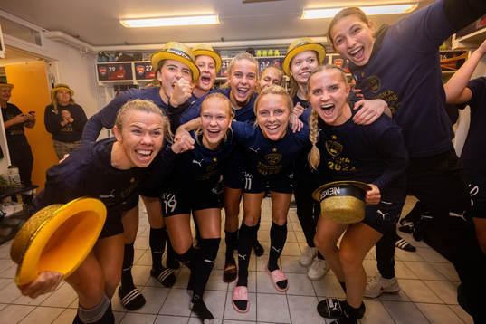 FC Rosengårds Jessica Wik, Sofie Bruun Bredgaard, Mimmi