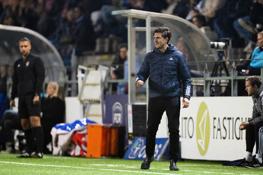 Djurgårdens tränare Marcus Pålsson