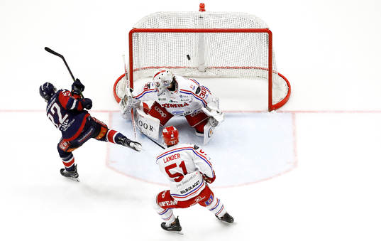 Mål 2-0 av Linköpings Vilmos Gallo förbi Timrås