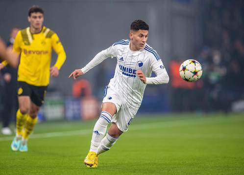 Bla gjennom flere bilder av Fotboll, Champions League - FC Köpenhamn - Dortmund