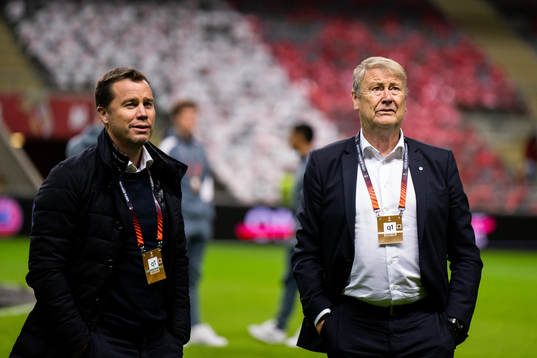 Daniel Andersson, head of sports and head coach Åge