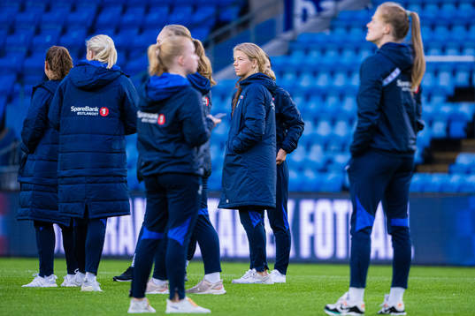 Justine Kvaleng Kielland of Stabæk ahead of the women’s cup final match between Brann and Stabæk on November 5, 2022 in Oslo.