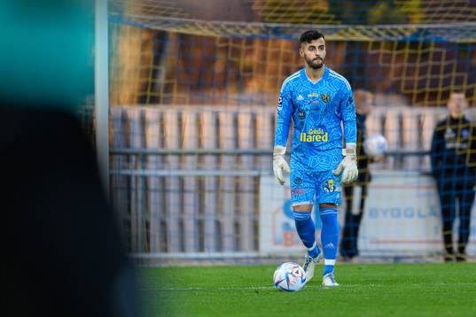 Falkenbergs målvakt Nadeem Omar