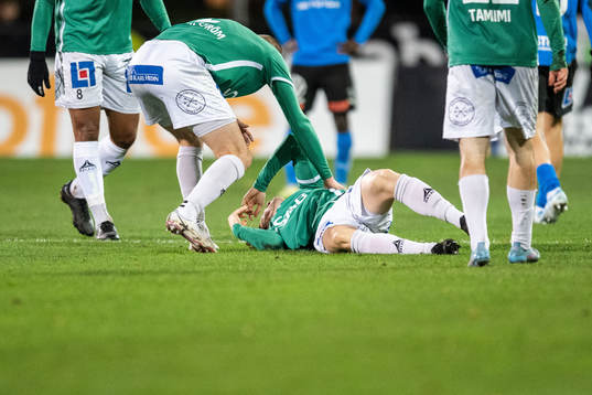 Brages Filip Sjöberg har ont