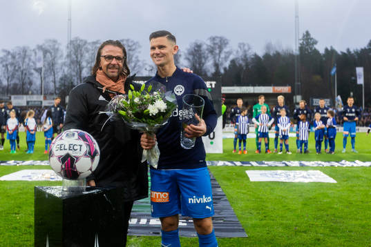 Värnamos Marcus Antonsson tilldelas ett pris