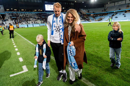 Malmö FFs Ola Toivonen avtackas