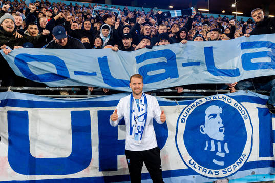 Malmö FFs Ola Toivonen avtackas