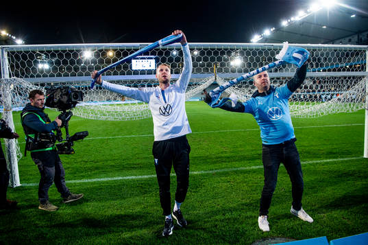Malmö FFs Ola Toivonen avtackas