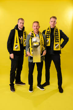 Häckens Simon Gustafson, Mikkel Rygaard Jensen  och Samuel