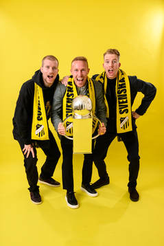 Häckens Simon Gustafson, Mikkel Rygaard Jensen  och Samuel