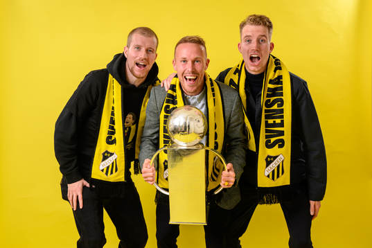 Häckens Simon Gustafson, Mikkel Rygaard Jensen  och Samuel