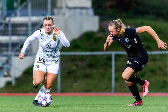 Umeås Alma Davis och Växjös Ebba Cronholm
