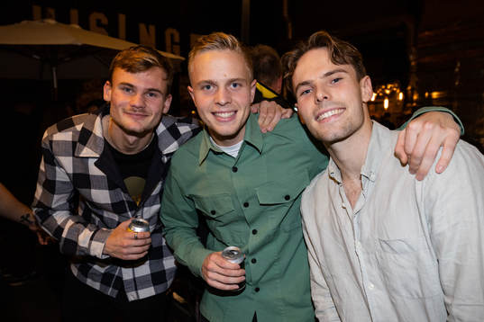 Häckens Oscar Uddenäs, Tomas Olai Totland och Lars Olden