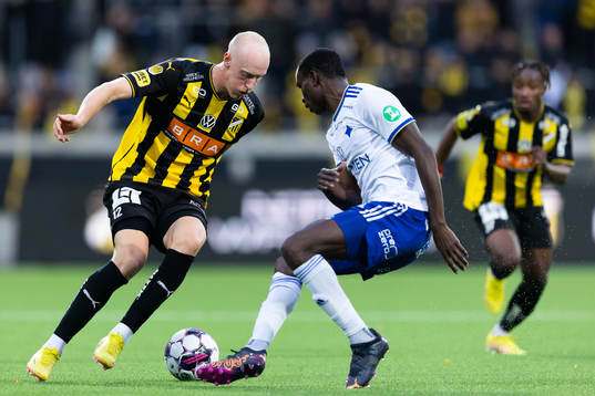 Häckens Valgeir Fridriksson och IFK Norrköpings Godswill