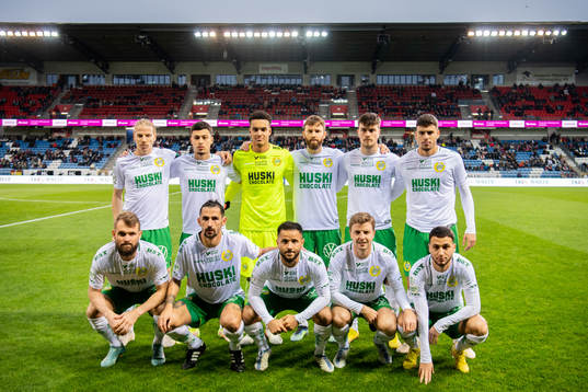 Hammarbys startelva ställer upp för lagbild