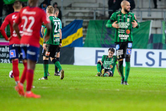 Varbergs Jon Birkfeldt har ont