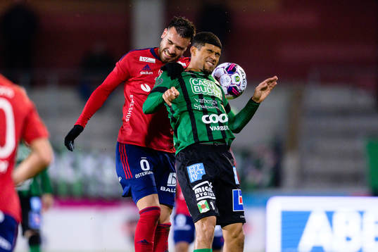 Östers Dzenis Kozica och Varbergs Luke Le Roux