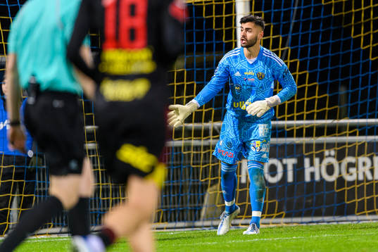 Falkenbergs FFs målvakt Nadeem Omar