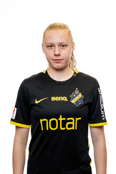 Sofia Parkner poserar för porträtt i samband med att hon presenterats som nyförvärv
