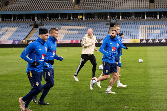 Magnus Eriksson, Jesper Karlström, Mikael Ishak and Filip