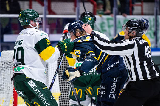 Björklövens Alexander Wiklund och Södertäljes Albert