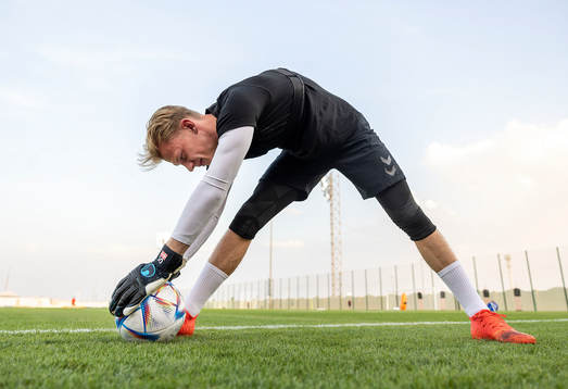 [DK=20221118: Herrelandsholdet træner i Doha, Qatar -