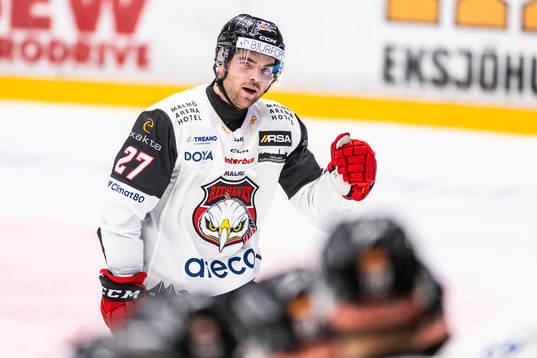 Malmö Redhawks Ponthus Westerholm jublar
