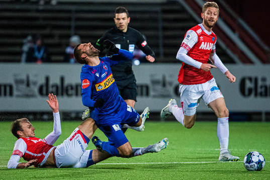 Lars Christian Krogh Gerson of Kongsvinger and Ruben