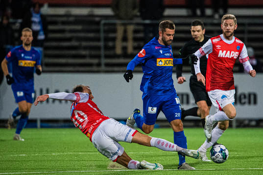 Lars Christian Krogh Gerson of Kongsvinger and Ruben