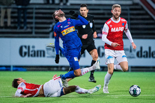 Lars Christian Krogh Gerson of Kongsvinger and Ruben