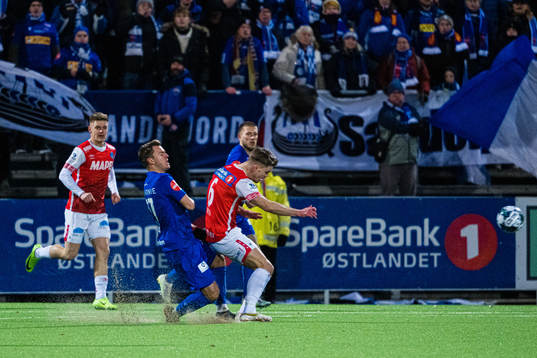 Albin Eric Winbo of Sandefjord and Harald Holter of Kongsvinger