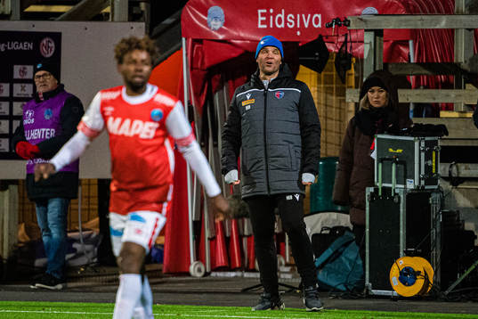 Hans Erik Ødegaard, head coach of Sandefjord,