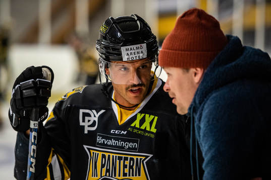 Panterns Sebastian Molldén och Nicklas Jadeland