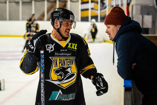 Panterns Sebastian Molldén och Nicklas Jadeland