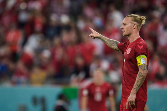 Simon Kjær of Denmark