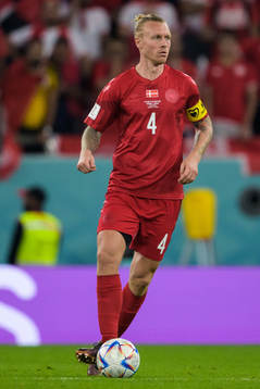 Simon Kjær of Denmark