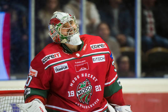 Modos målvakt Krister Gudlevskis