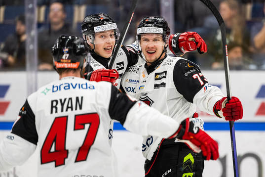 Malmö Redhawks William Von Barnekow och Adam Ollas