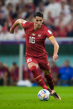 Sasa Lukic of Serbia