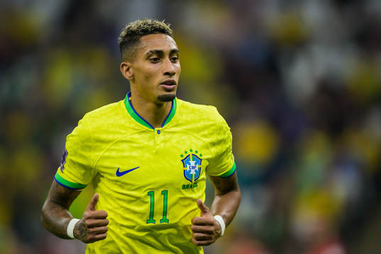 Raphinha of Brazil