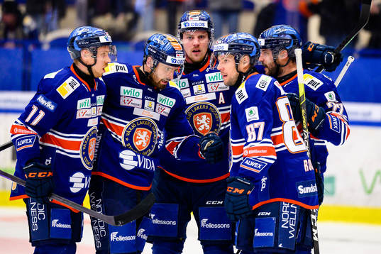 Växjös Kalle Kossila, Lukas Bengtsson, Joel Persson,