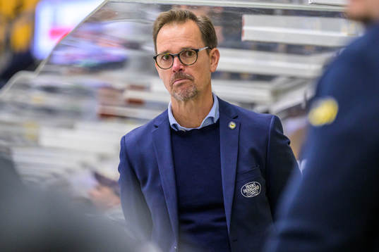HV71s  tränare Peter Hammarström