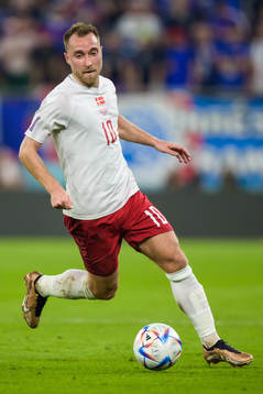 Christian Eriksen of Denmark
