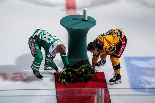 Rögles Anton Bengtsson och Luleås Erik Gustafsson