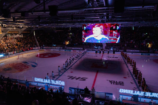 Hyllning av Börje Salming