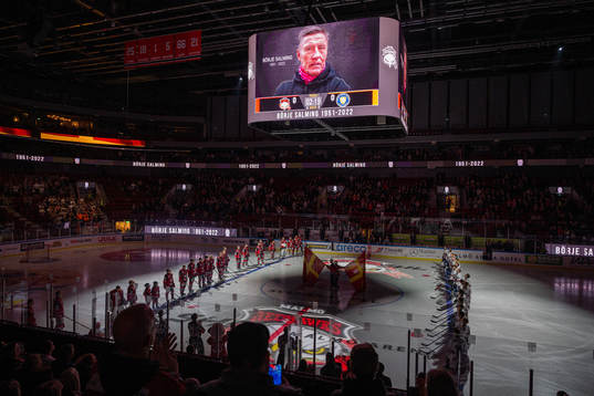 Hyllning av Börje Salming