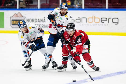 Växjös Joachim Blichfeld och Manuel Ågren mot Malmö