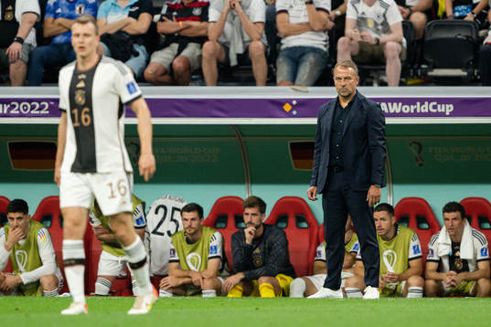 Head coach Hansi Flick of Germany