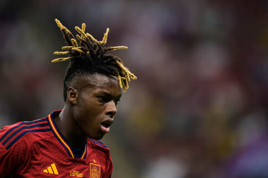 Nico Williams of Spain