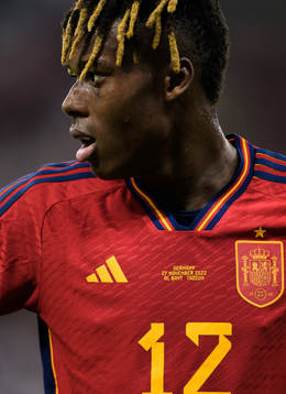 Nico Williams of Spain